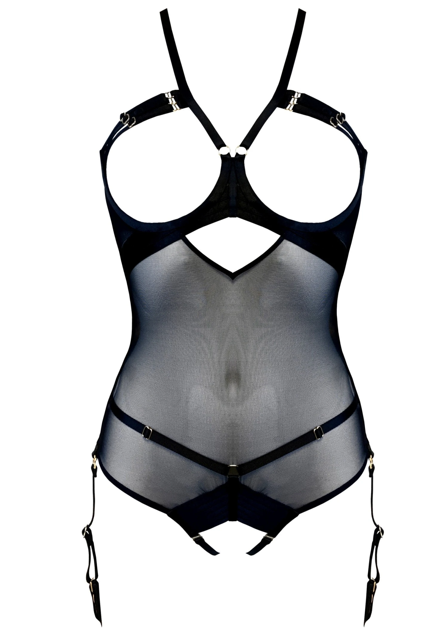 Art Deco (Black) Ouvert Body 3 Art Deco (Black) Ouvert Body