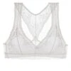 Eberjey Colette Racerback Bralet (White) -Underwear Specialty Store b718r eberjey colette racerback bralet bralette bra white lingerie a