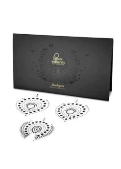 Bijoux Indiscrets Flamboyant Body Jewellery (Black/Silver) 7 Bijoux Indiscrets Flamboyant Body Jewellery (Black/Silver) -Underwear Specialty Store bijoux indiscrets flamboyant body jewellery nipple sticker nipplet nipple cover black silver lingerie accessory D