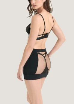 BLUEBELLA Alanna Skirt 14 BLUEBELLA Alanna Skirt -Underwear Specialty Store bluebella alanna skirt see through mesh black lace sexy lingerie E