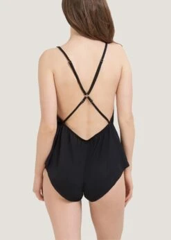 BLUEBELLA Alina Teddy -Underwear Specialty Store bluebella alina teddy black mesh embroidery sleepwear luxury lingerie C