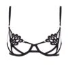 BLUEBELLA Aria Open Bra -Underwear Specialty Store bluebella aria bra black embroidery underwired non padded cupless sexy lingerie A