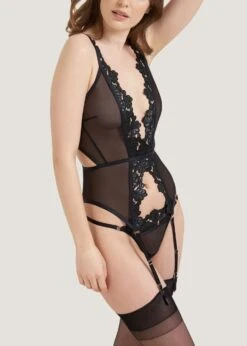 BLUEBELLA Avery Thong -Underwear Specialty Store bluebella avery thong black bottoms underwear luxury lingerie D