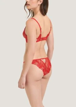 BLUEBELLA Colette Bra (Red) -Underwear Specialty Store bluebella colette bra tomato red underwired non padded embroidery lace sexy lingerie E