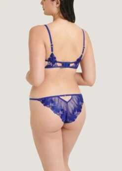 BLUEBELLA Colette Bra (Blue) -Underwear Specialty Store bluebella colette bra underwired blue lace embroidery non padded sexy lingerie G