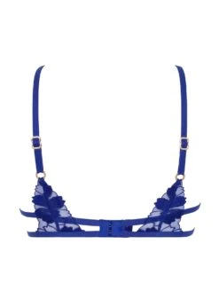 BLUEBELLA Colette Bra (Blue) -Underwear Specialty Store bluebella colette bra underwired blue lace embroidery non padded sexy lingerie I