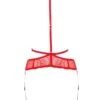 BLUEBELLA Enya Suspender Harness (Detachable) -Underwear Specialty Store bluebella enya red suspender harness detachable bodywear bottoms sexy lingerie A