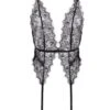 BLUEBELLA Grace Soft Basque -Underwear Specialty Store bluebella grace soft basque black lace bodywear sexy lingerie A