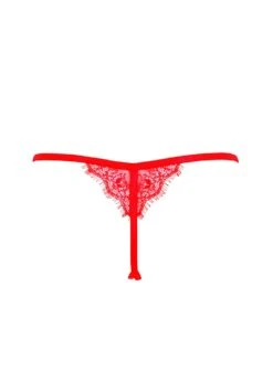 BLUEBELLA Grace Thong (Red) 15 BLUEBELLA Grace Thong (Red) -Underwear Specialty Store bluebella grace thong tomato red lace gstring underwear sexy lingerie G