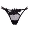 BLUEBELLA Harley Thong 2 BLUEBELLA Harley Thong -Underwear Specialty Store bluebella harley thong black bottoms underwear luxury lingerie A