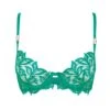 BLUEBELLA Isadora Bra (Columbia Green) -Underwear Specialty Store bluebella isadora bra columbia green underwired non padded lace embroidery sexy lingerie A