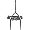 BLUEBELLA Isadora Suspender Harness -Underwear Specialty Store bluebella isadora suspender harness belt black lace mesh bodywear sexy lingerie A