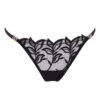 BLUEBELLA Isadora Thong -Underwear Specialty Store bluebella isadora thong black lace mesh bottoms sexy lingerie A