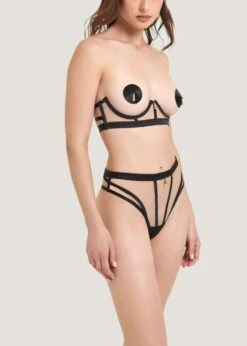 BLUEBELLA Karina Nipple Pasties (Black) -Underwear Specialty Store bluebella karina nipple pasties black nipplets sexy lingerie accessories D