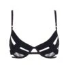 BLUEBELLA Mandra Bra (Black) -Underwear Specialty Store bluebella mandra bra black bondage cupless bra underwired sexy lingerie A