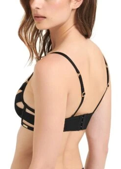 BLUEBELLA Mandra Bra (Black) -Underwear Specialty Store bluebella mandra bra black bondage cupless bra underwired sexy lingerie C