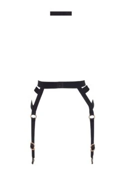 BLUEBELLA Mandra Suspender Harness (Black) -Underwear Specialty Store bluebella mandra harness detachable suspender black bondage sexy lingerie F