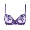 BLUEBELLA Marseille Bra (Heliotrope Purple) -Underwear Specialty Store bluebella marseille bra purple underwired lace mesh non padded sexy lingerie A