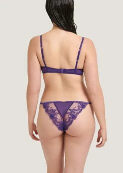 BLUEBELLA Marseille Bra (Heliotrope Purple) -Underwear Specialty Store bluebella marseille bra purple underwired lace mesh non padded sexy lingerie G