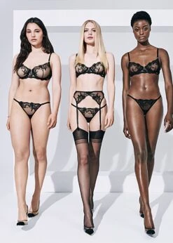 BLUEBELLA Marseille Thong (Black) 24 BLUEBELLA Marseille Thong (Black) -Underwear Specialty Store bluebella marseille lace mesh bra thong suspender collection B 58520a7b 22bc 404e 8808 8feced2a3631