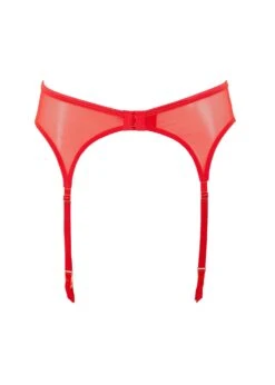 BLUEBELLA Marseille Suspender (Red) -Underwear Specialty Store bluebella marseille suspender tomato red lace embroidery sexy lingerie G