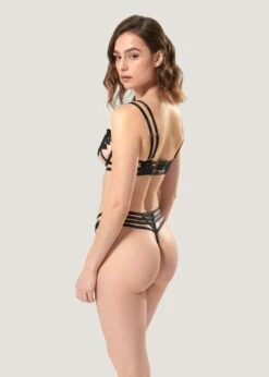 BLUEBELLA Ophelia Wired Bra (Black) -Underwear Specialty Store bluebella ophelia wired cupless bra black sexy lingerie D