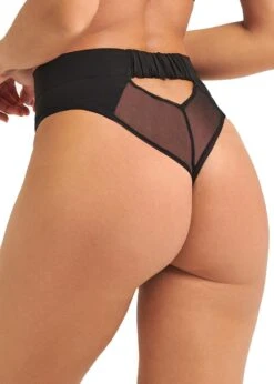 BLUEBELLA Orla High Waist Brief -Underwear Specialty Store bluebella orla high waist brief soft mesh black panty every lingerie C
