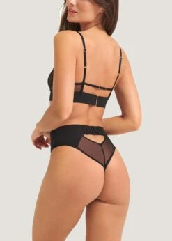 BLUEBELLA Orla High Waist Brief -Underwear Specialty Store bluebella orla high waist brief soft mesh black panty every lingerie E