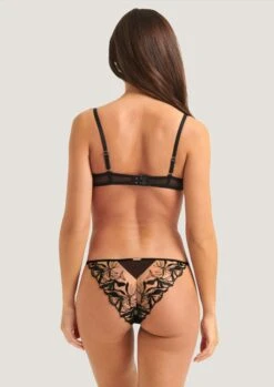 BLUEBELLA Persephone Brief -Underwear Specialty Store bluebella persephone brief nude mesh black embroidery underwear sexy lingerie E