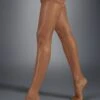BLUEBELLA Plain Leg / Lace Top Hold Ups (Caramel) 1 BLUEBELLA Plain Leg / Lace Top Hold Ups (Caramel) -Underwear Specialty Store bluebella plain leg lace top hold ups 41452 caramel nude hosiery stockings D