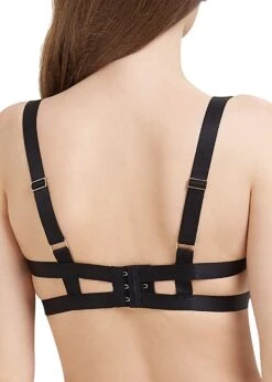 BLUEBELLA Sofia Bra -Underwear Specialty Store bluebella sofia bra underwire black mesh v cut plunge sexy lingerie C