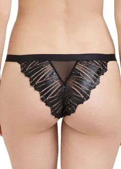BLUEBELLA Sofia Brief -Underwear Specialty Store bluebella sofia brief black mesh panty sexy lingerie luxury lingerie C