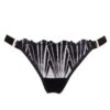 BLUEBELLA Sofia Thong -Underwear Specialty Store bluebella sofia thong black mesh bottoms sexy lingerie luxury lingerie A