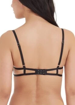 BLUEBELLA Tallulah Open Bra (Black) -Underwear Specialty Store bluebella tallulah black open bra underwired cupless bra lace details sexy lingerie C