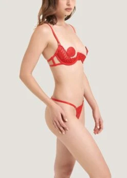 BLUEBELLA Tallulah Nipple Pasties (Red) -Underwear Specialty Store bluebella tallulah nipplet tomato red nipple pasties sexy lingerie accessories D