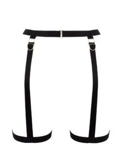BLUEBELLA Thea Thigh Harness (Black) -Underwear Specialty Store bluebella thea thigh harness garter belt black lingerie accessory G