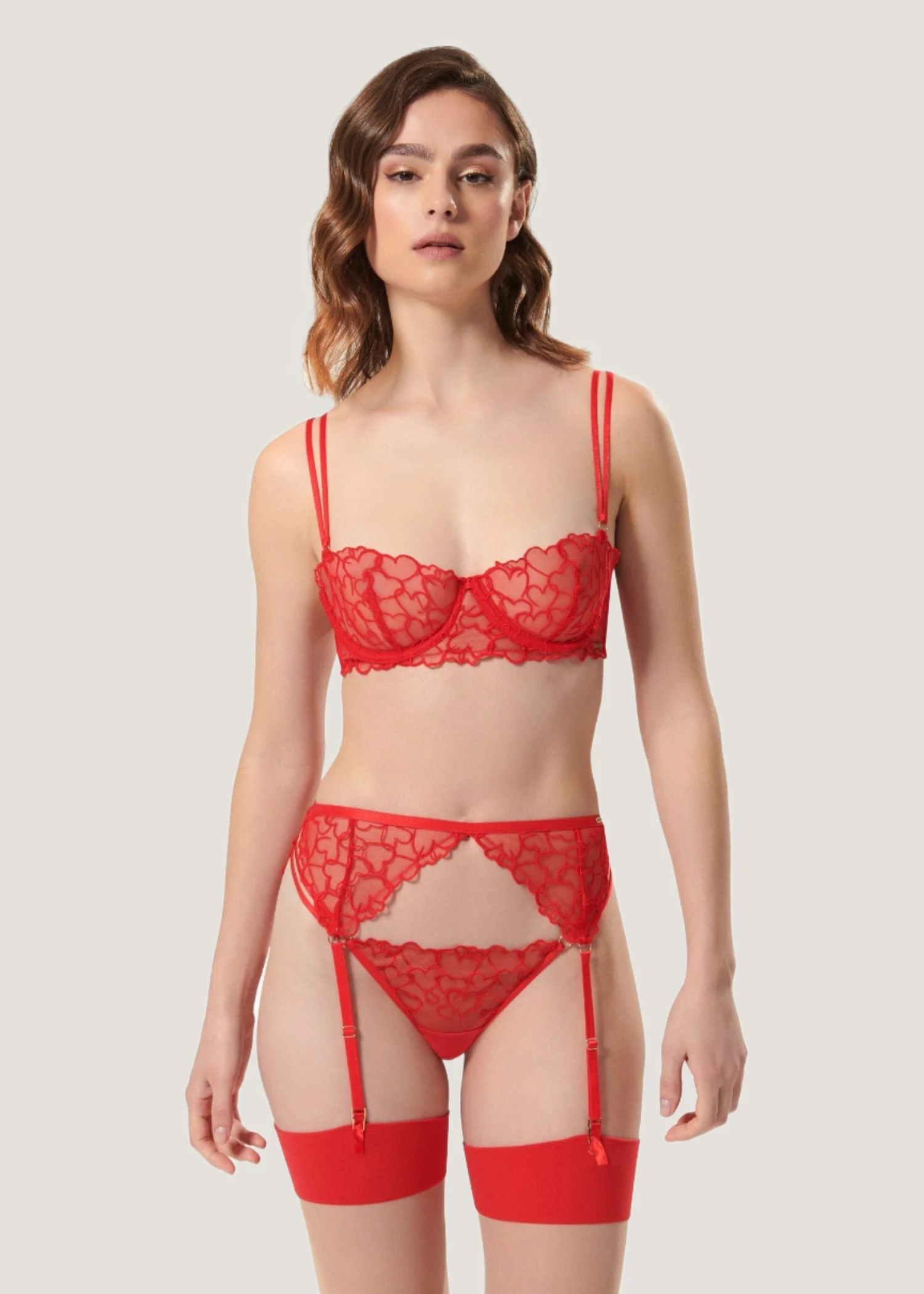 BLUEBELLA Valentina Suspender (Red) 4 BLUEBELLA Valentina Suspender (Red) - Image 2