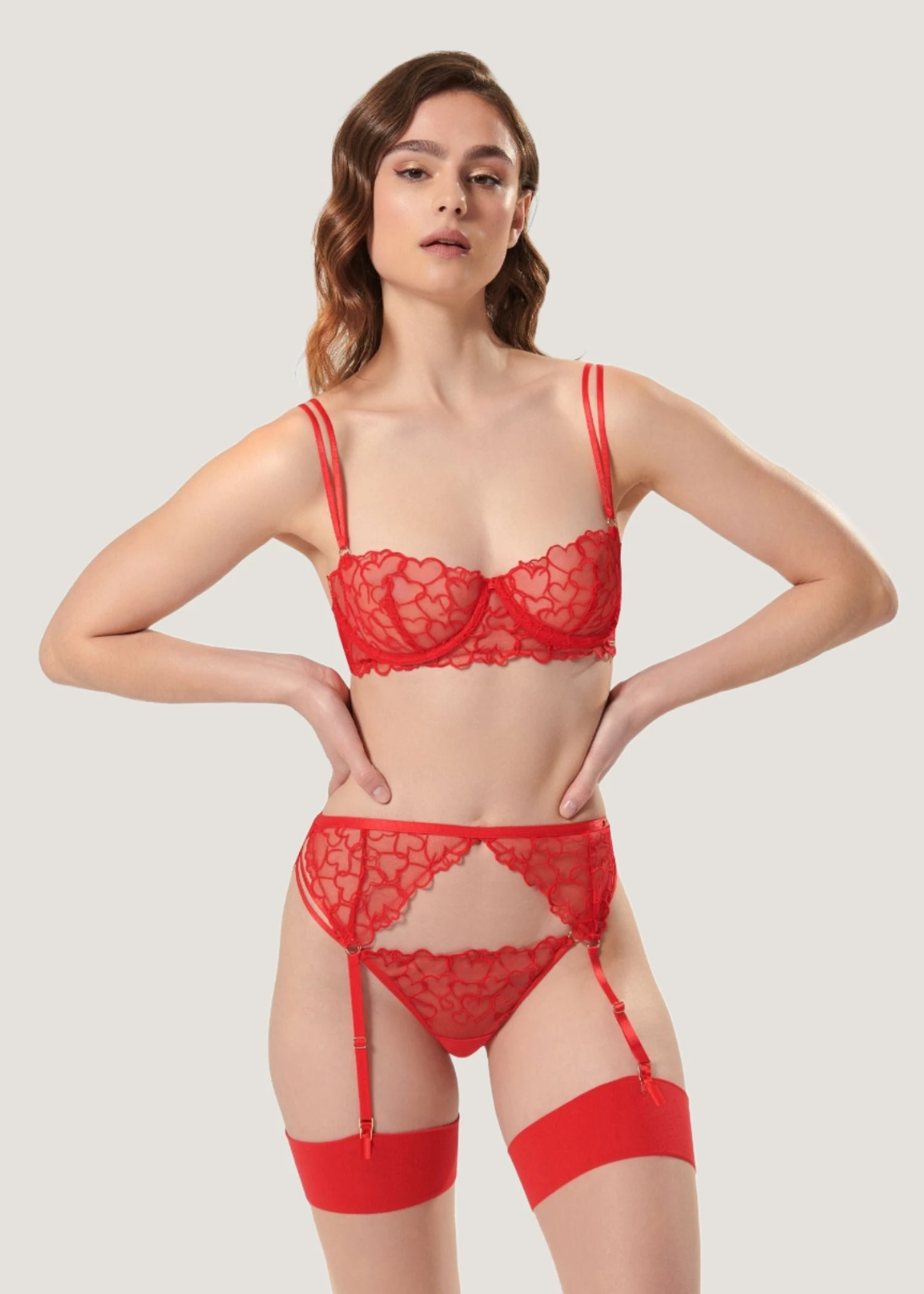 BLUEBELLA Valentina Suspender (Red) 7 BLUEBELLA Valentina Suspender (Red) - Image 5