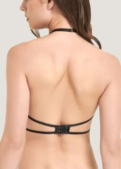 BLUEBELLA Valerian Open Bra -Underwear Specialty Store bluebella valerian open bra black cupless bra bondage lingerie ultra sexy lingerie C