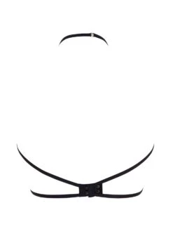 BLUEBELLA Valerian Open Bra -Underwear Specialty Store bluebella valerian open bra black cupless bra bondage lingerie ultra sexy lingerie G