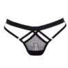 BLUEBELLA Zuri Thong -Underwear Specialty Store bluebella zuri thong black bottoms underwear luxury lingerie A