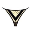 Lola Thong -Underwear Specialty Store bocobella lola thong nude mesh poka dots string bottoms sexy lingerie A