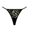 Rubi Thong -Underwear Specialty Store bocobella rubi panties black lace bottoms sexy lingerie A