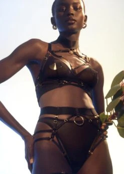 Kora Multi-Style Harness Brief 16 Kora Multi-Style Harness Brief -Underwear Specialty Store bordelle kora multi style harness brief thong black luxury lingerie designer brand sexy lingerie underwear J