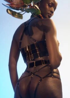 Kora Multi-Style Harness Brief 17 Kora Multi-Style Harness Brief -Underwear Specialty Store bordelle kora multi style harness brief thong black luxury lingerie designer brand sexy lingerie underwear K