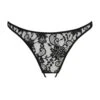 Hera Open Knicker (Black)