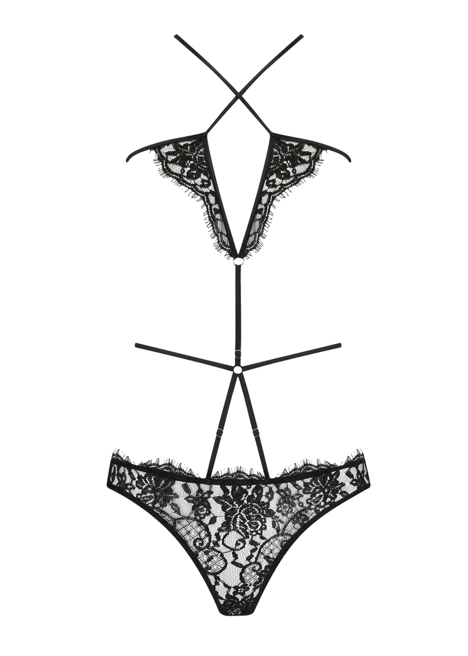 Hera Open Playsuit (Black) 3 Hera Open Playsuit (Black)