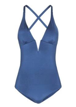 Coco Azure One Piece Padded Swimwear (Jewel)