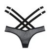 Addict (Black) Weave G-String