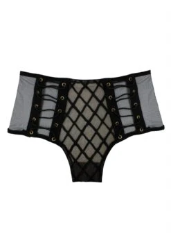 Nicky (Black) High Waist Knicker